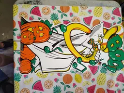 1990s Vintage Ghost Saxophone Boo Pumpkin Halloween Yard Sign Art Party Decor