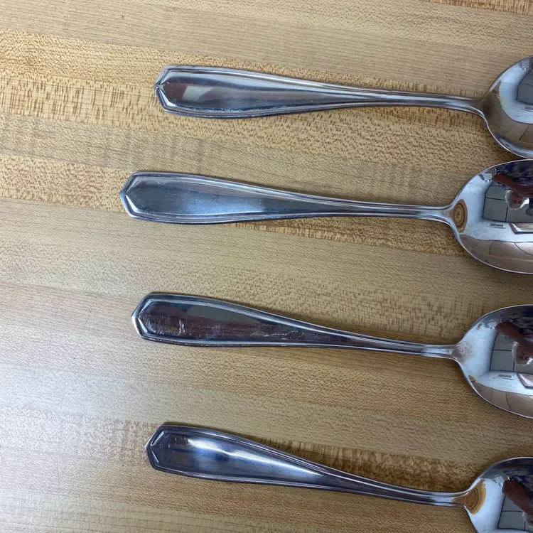 Pfaltzgraff Stainless Serving Spoons Set Of 4 Brookfield Pattern? Replacements