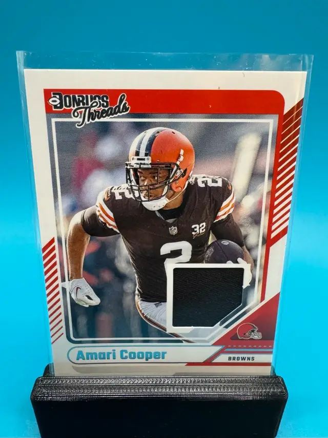 Amari Cooper Donruss Threads Jersey Relic Buffalo Bills