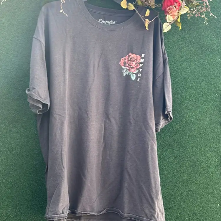 Empyre Black Printed T-shirt, Printed Design On Both Sides , Official Merchandise