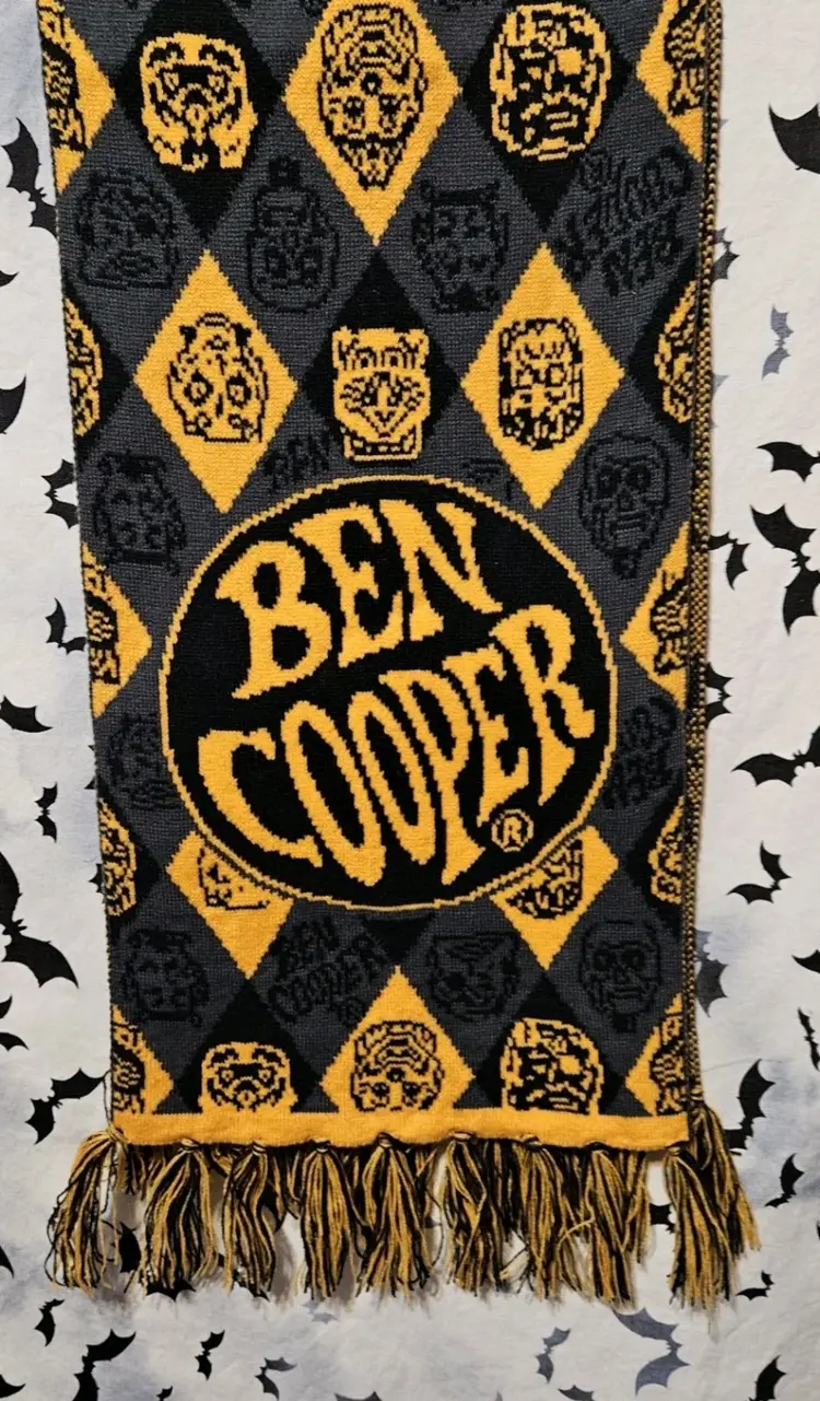 Loot Fright BEN COOPER Scarf LootCrate Exclusive Halloween