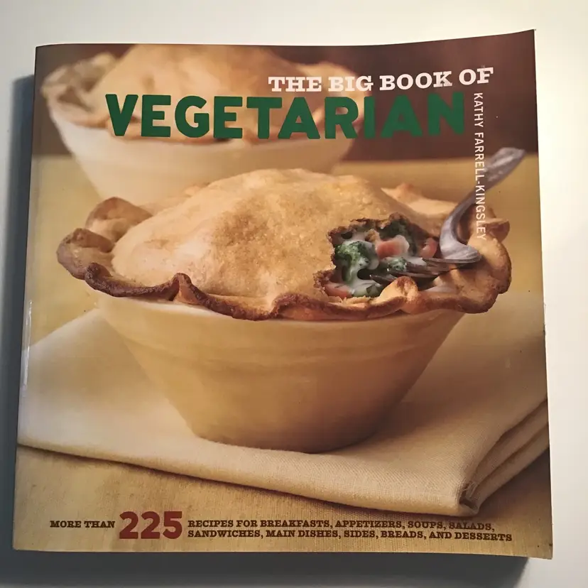 The Big Book of Vegetarian PB cookbook cooking vegetable