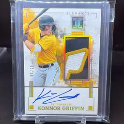 Konnor Griffin Patch / Auto #’d/10