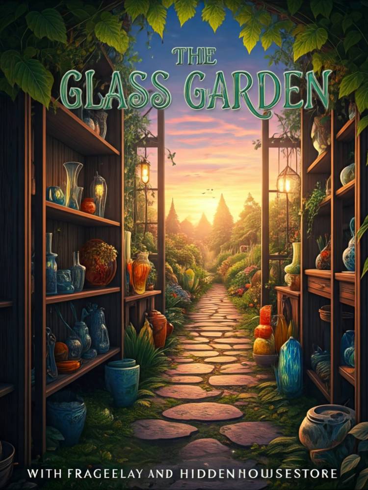 Red and Green Glass with FRAGEELAY