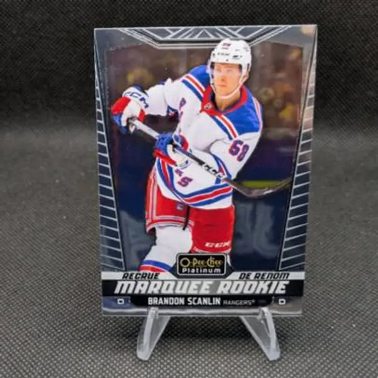 Brandon Scanlin 2024-25 O-Pee-Chee Platinum Marquee Rookie RC #243 - New York Rangers