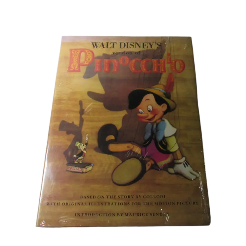 Walt Disney's Pinocchio Hardcover Book