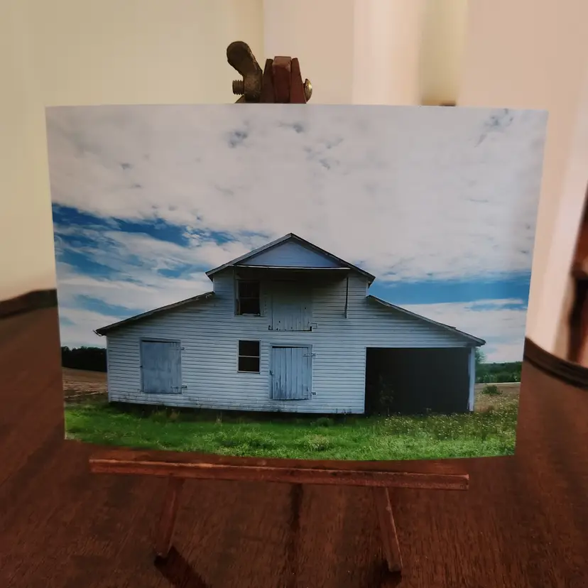 Barn Photograph 5x7 in Matte (color) Signed By The Artist