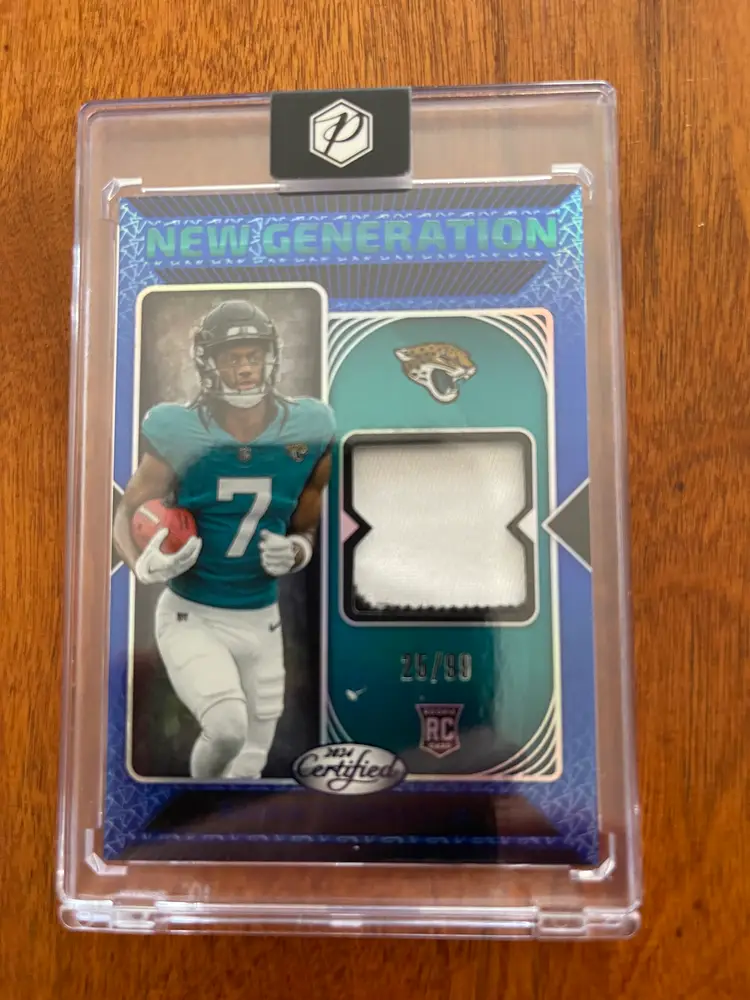 Brian Thomas Jr Patch Card