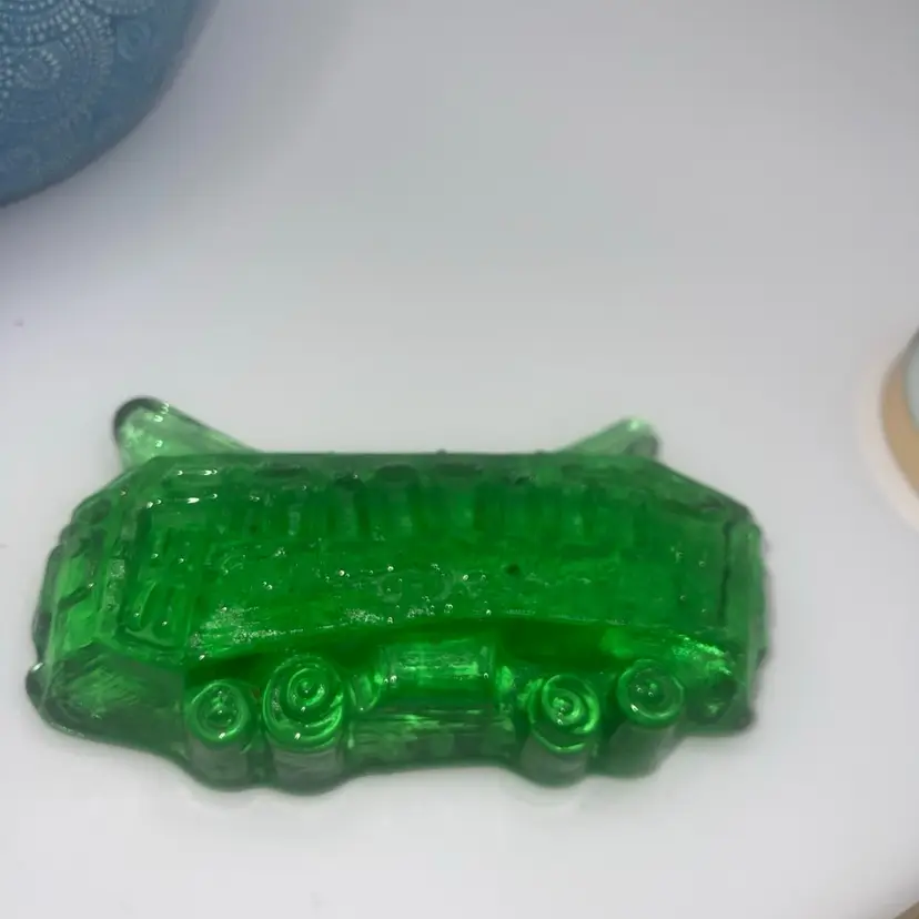 Tennessee Williams Festival Streetcar Paperweight Green 6 Inches