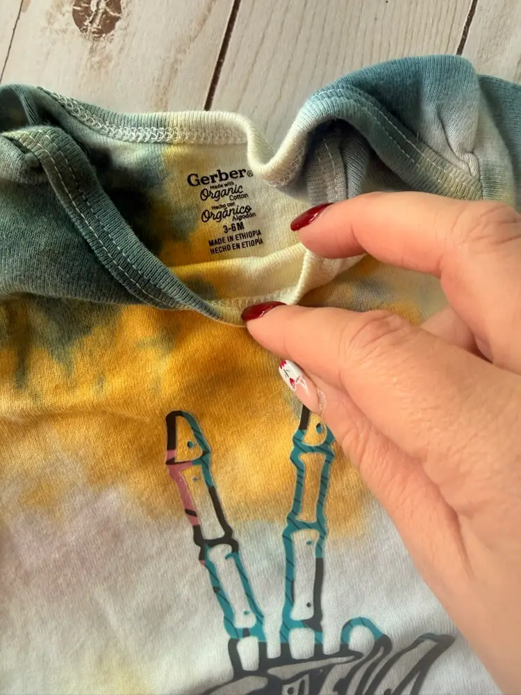 3-6 Months Gerber Organic Onesie Pirate Inspired