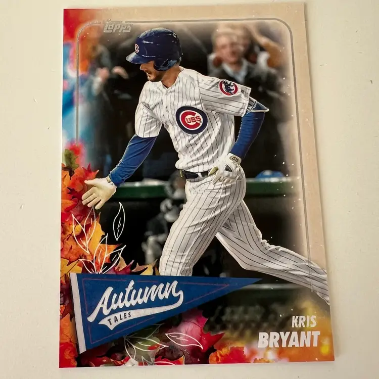 Kris Bryant Autumn Tales Chicago Cubs