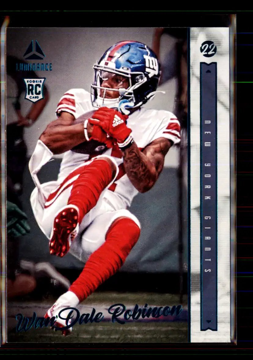 Wan'Dale Robinson 2022 Panini Chronicles Teal Luminance #211 - (113) - New York Giants