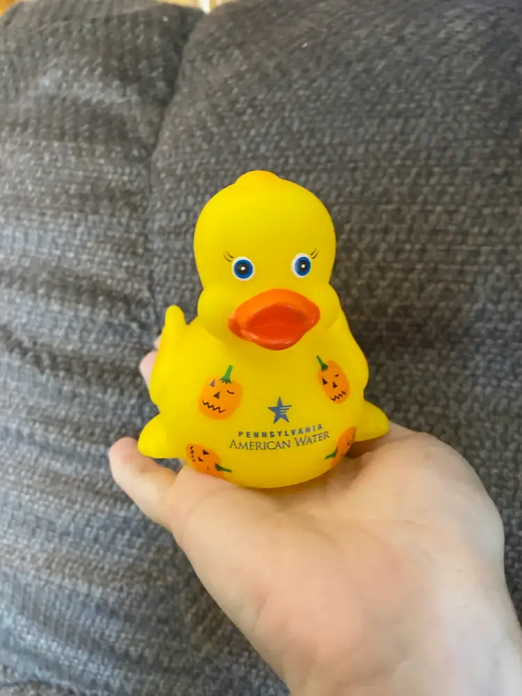 Halloween American Water Company Rubber Duck 3x3x3