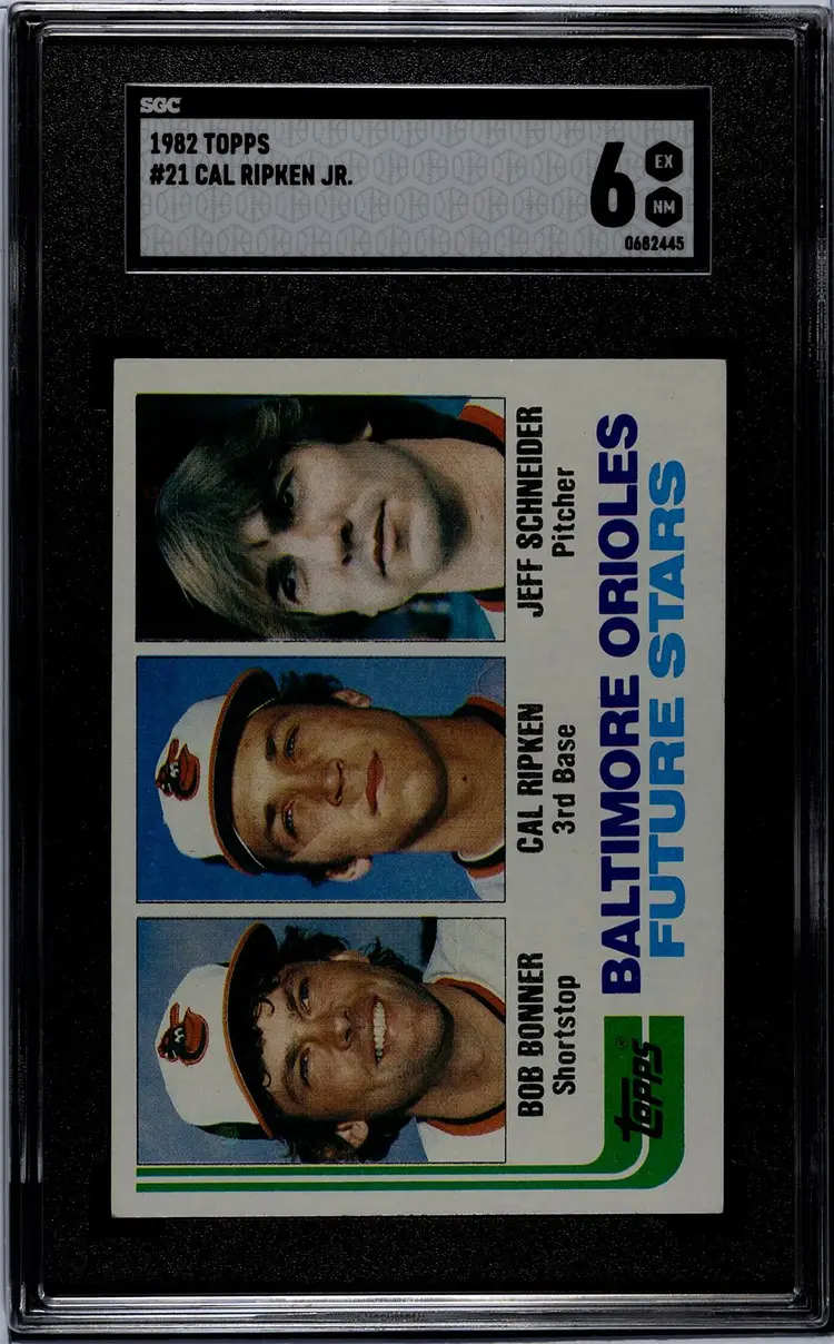 1982 Topps #21 Cal Ripken Jr. SGC 6