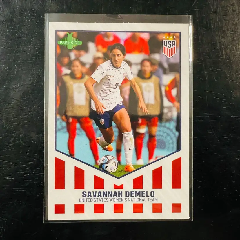 Savannah DeMelo USWNT Soccer Card 2023 Parkside Recap Team Set United States USA