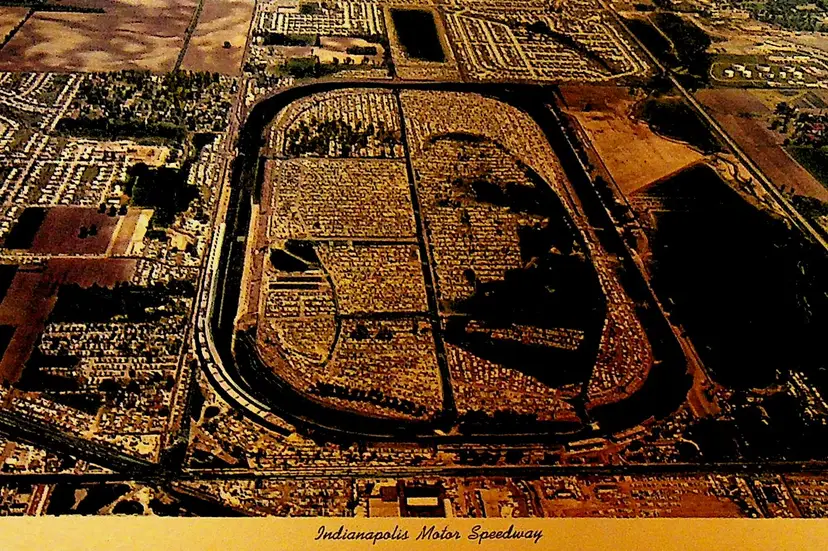Indianapolis Motor Speedway Unused Postcard