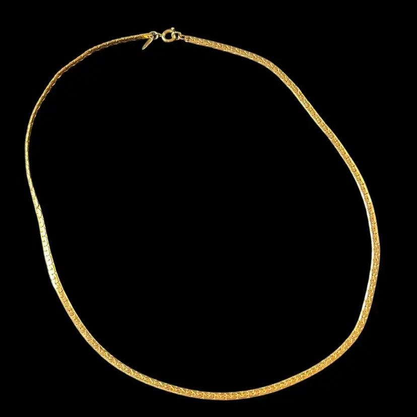 Vintage Parklane 18” Necklace Chain Gold Colored