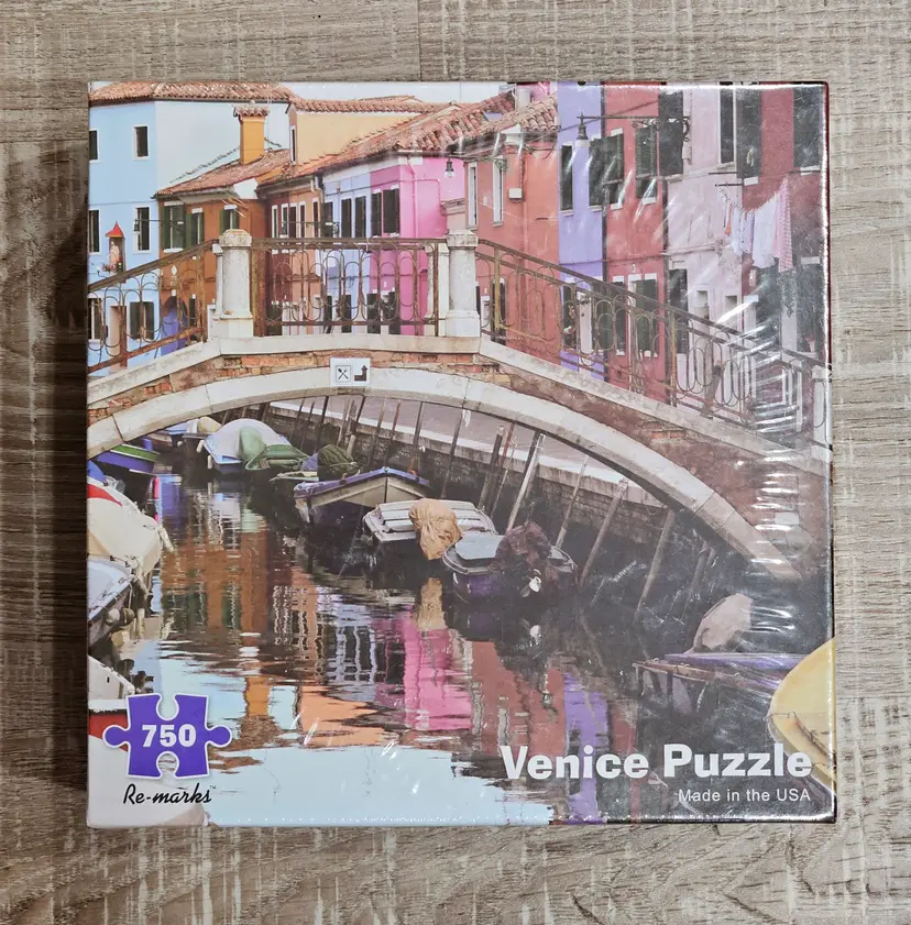 Re-marks Venice Puzzle - 750 Pieces, Sealed