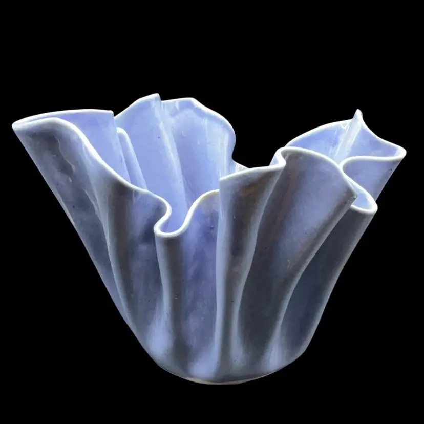 VTG Handkerchief Hobbyist Bowl 1981 Approx 4”x4”