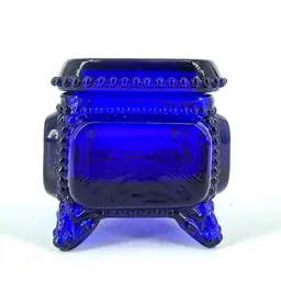 Westmoreland Cobalt Blue Trinket Jewel Box