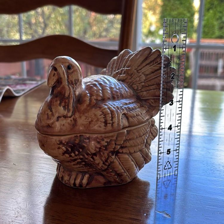 Vintage Turkey Covered Dish