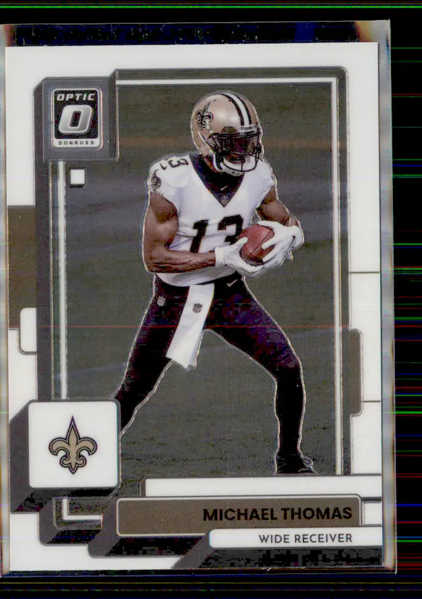 Michael Thomas 2022 Donruss Optic #142 - New Orleans Saints - (130-170)