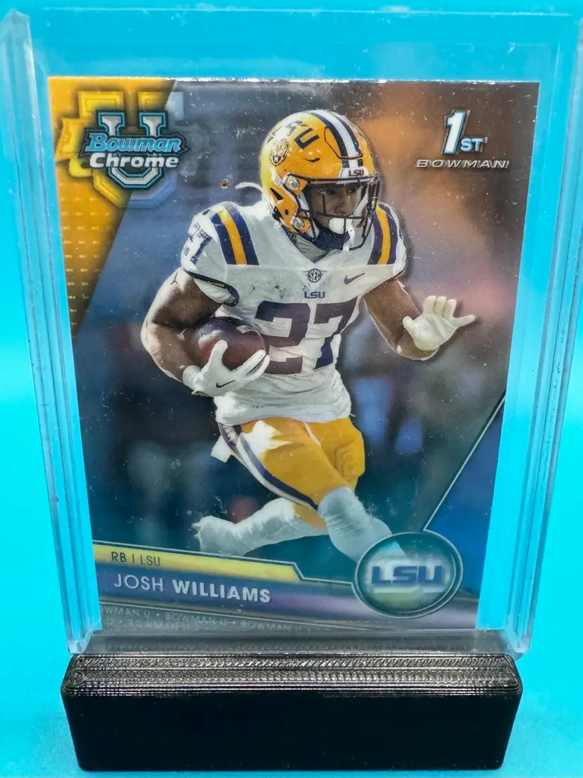 Josh Williams 1st Bowman Chrome U LSU Tigers