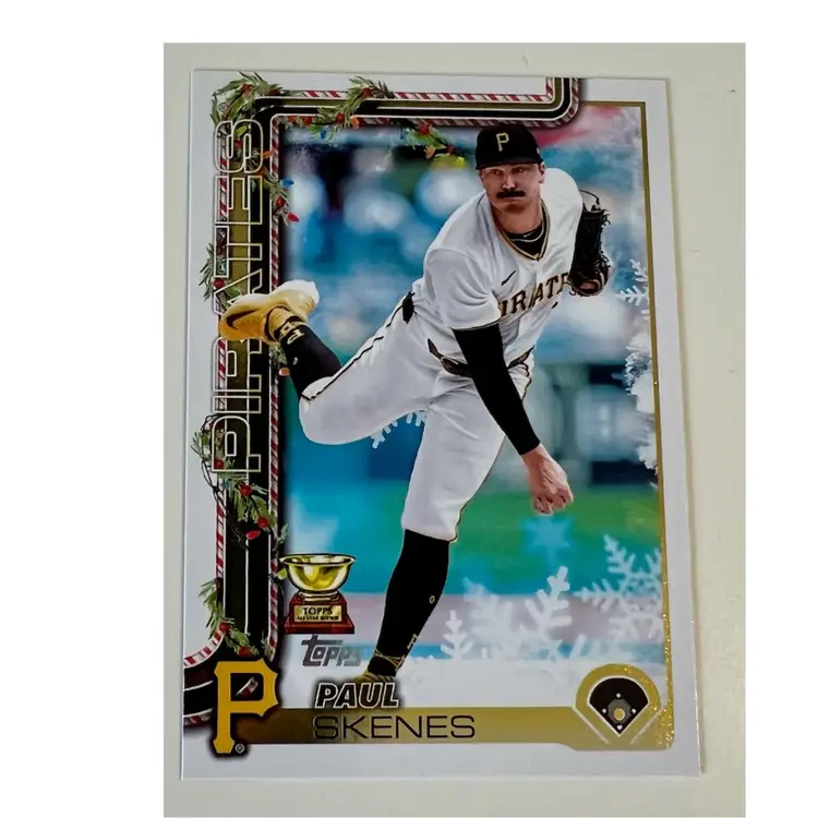 Paul Skenes Holiday Rookie Cup Pittsburgh Pirates