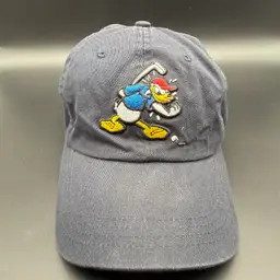 Ahead Vintage Disney Hat Donald Duck Golf Strap Back Go Home Ball Classic Fit