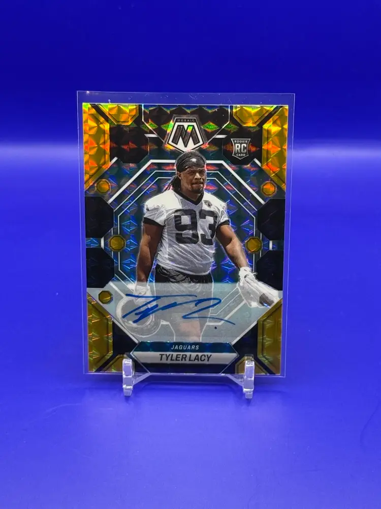 Tyler Lacy Mosaic Black Gold Auto /8