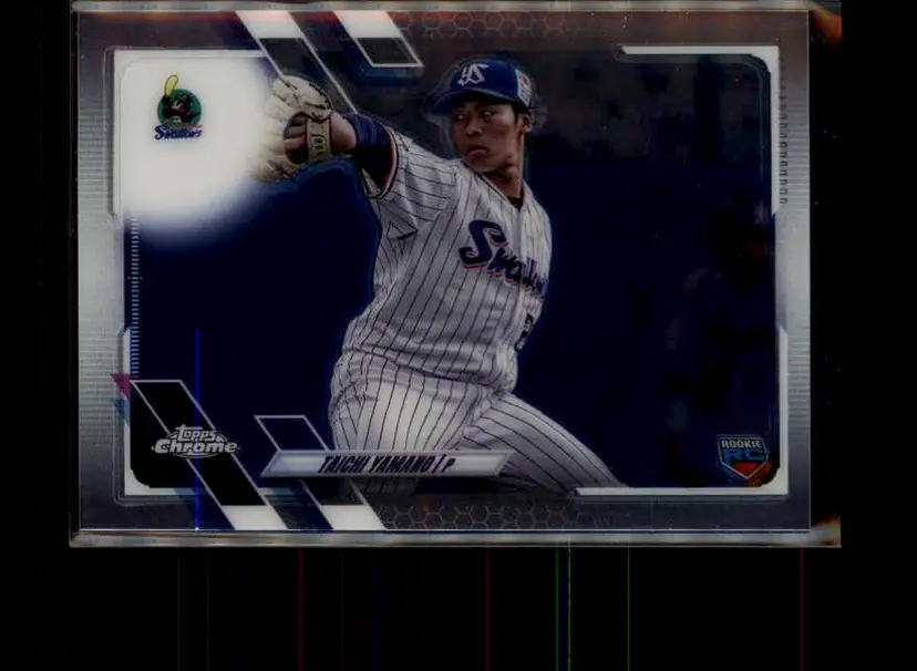 2021 Topps Chrome NPB #201 Taichi Yamano - (138) - Tokyo Yakult Swallows