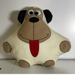1980’s Handmade Silly Puppy Pillow