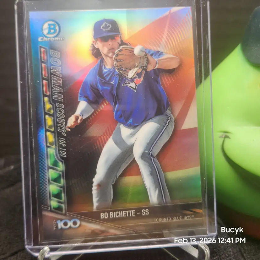 2017 Bowman Scouts Top 100 Chrome - Bo Bichette Toronto Blue Jays