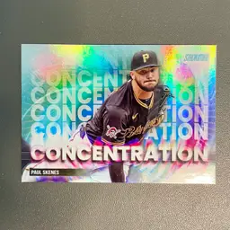 Paul Skenes (Pittsburgh Pirates) 2025 Topps Stadium Club Concentration Insert C-6