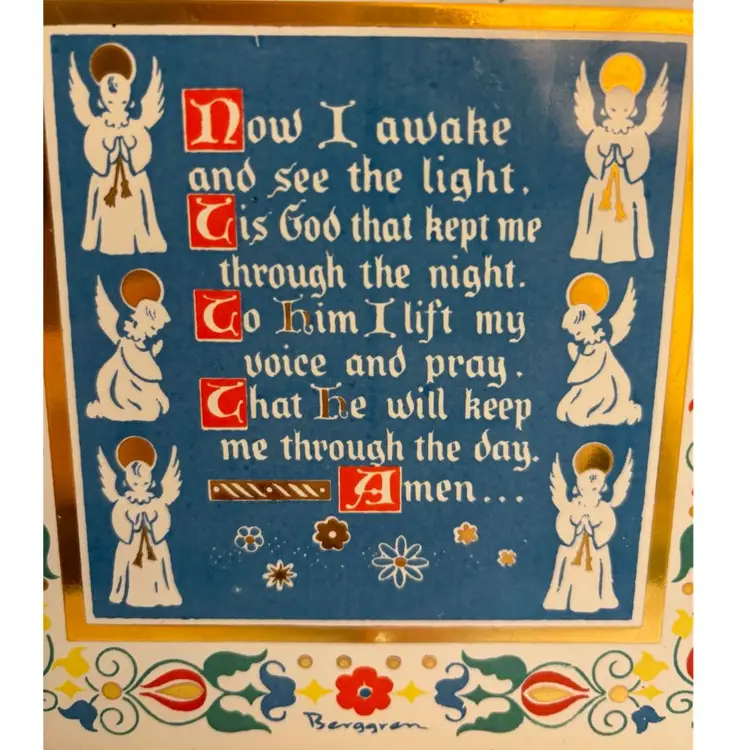 Berggren Trainer Prayer Angel Tile