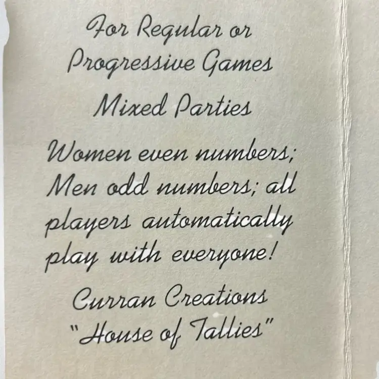 Package Of Game Score Cards