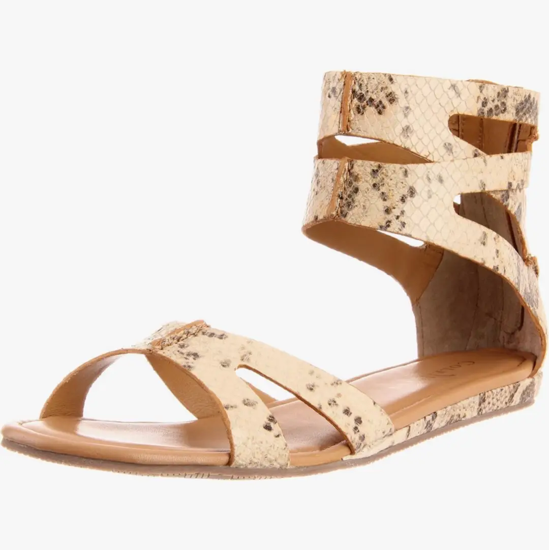 Cole Haan Snakeskin Gladiator Sandals