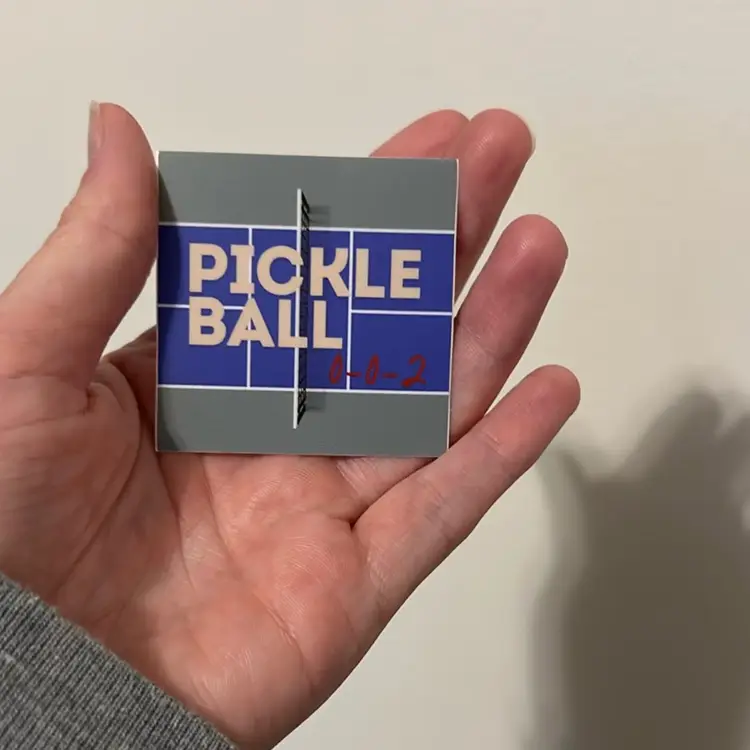 2”x2” Pickleball Sticker