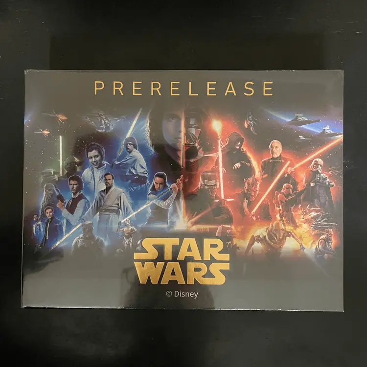Star Wars Prerelease Art Cards - Sealed Box - China Product