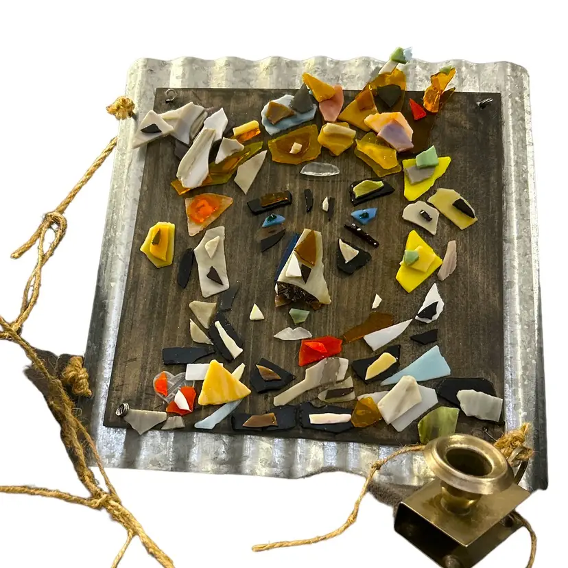 Tin Man Meets the Scarecrow - Original Relief Art - BAM