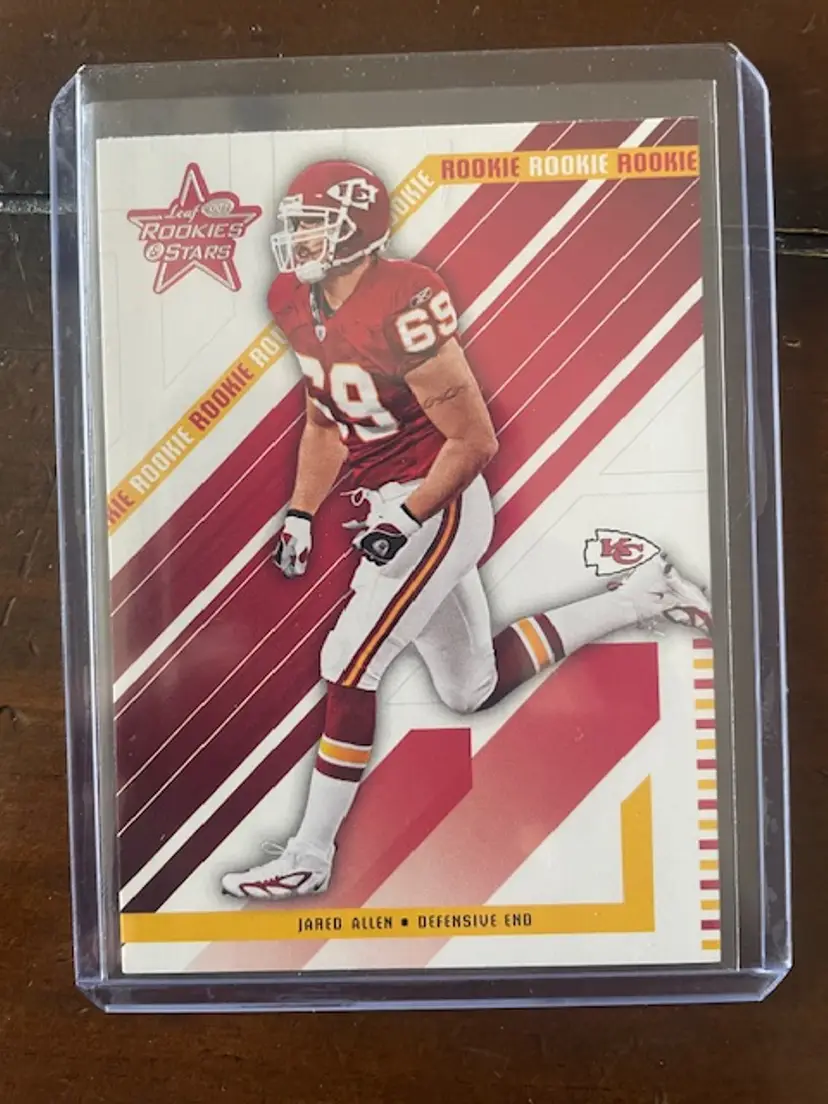 2004 Leaf Rookies & Stars Jared Allen Rookie Card