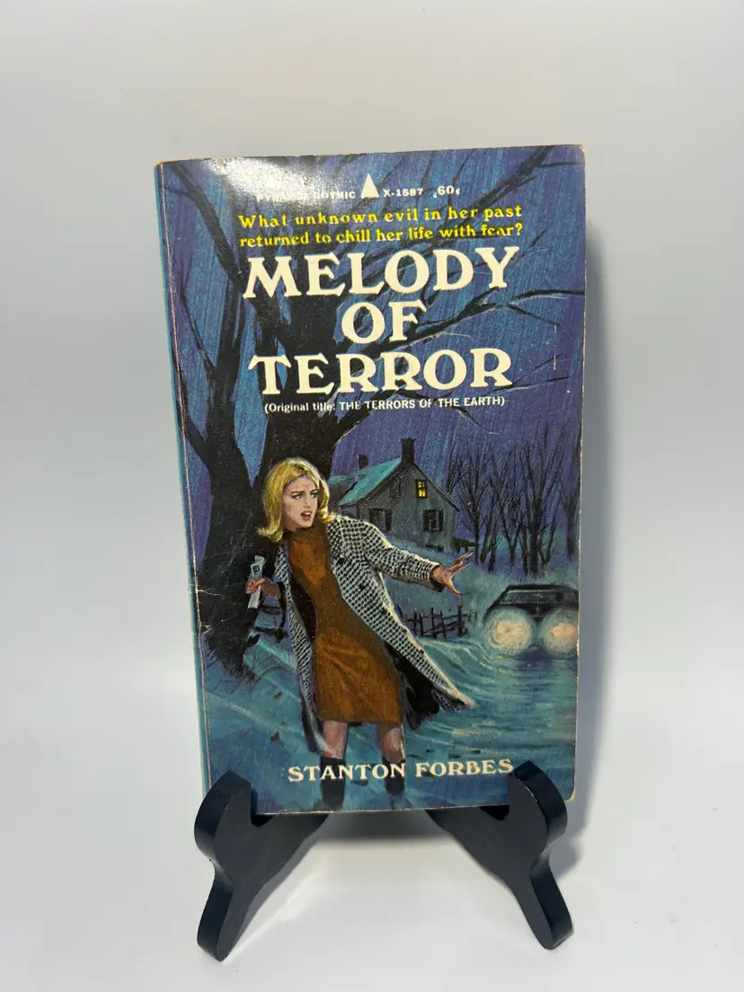 Vintage 'Melody of Terror' By Stanton Forbes 1967 Paperback Book Pyramid