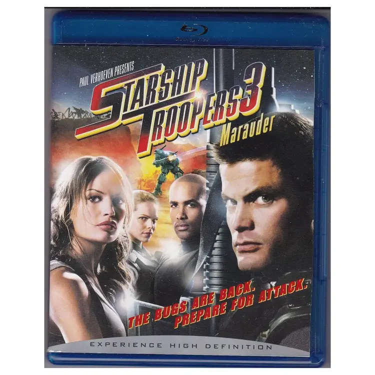 Starship Troopers 3: Marauder (+ BD Live) [Blu-ray] NEW SEALED