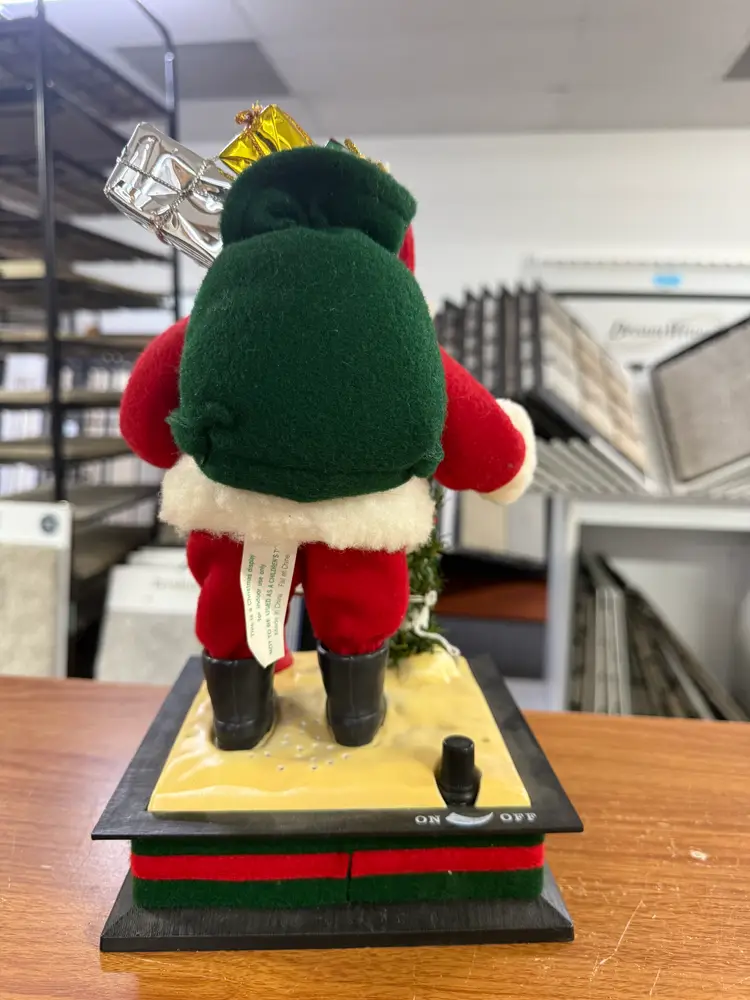 Musical Santa Christmas Decoration