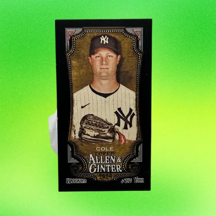 Bargain Bin - Gerrit Cole Black Mini - New York Yankees