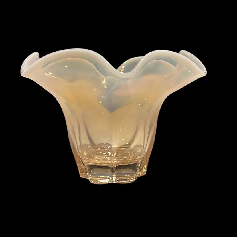 Duncan Miller, pink opalscent
Canterbury Vase