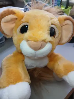 VTG 1993 Mattel Lion King Baby Simba Plush