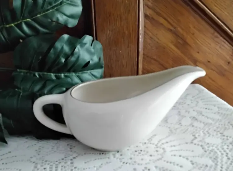 Homer Laughlin Golden Wheat Creamer/Gravy Boat China