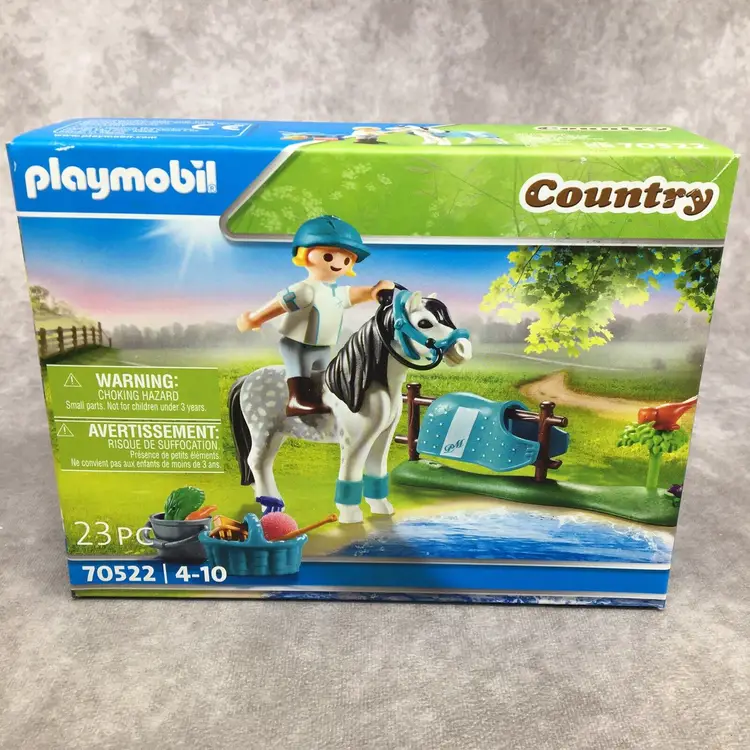 Playmobil Country Blond Child w/Pony Set 70522