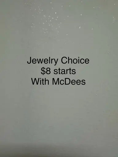 Pop Up Jewelry Choice $8 Starts
